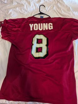 Vintage Steve Young 49ers Jersey Champion 90s Size 48 Large Go Niners!