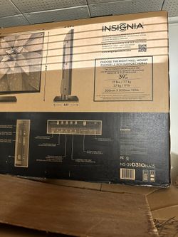  Insignia TV39" Class (38-1/2" Diag.) - LED - 720p - HDTV.See more images 39" Class (38-1/2" Diag.) - LED - 720p - HDTV