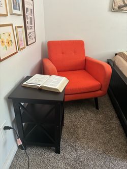 Chair and side table