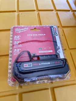 Milwaukee M18 RedLithium CP2.0 Battery