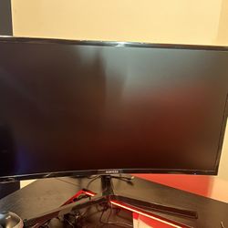 Samsung 27” Curved Monitor 60hz (Like New)