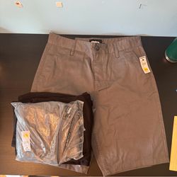 Long Chino Shorts: Size Medium