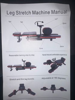 Leg Stretch Machine