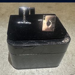 Ace of Spades Cufflinks Card Poker Casino Dealer Brand New With Gift Box