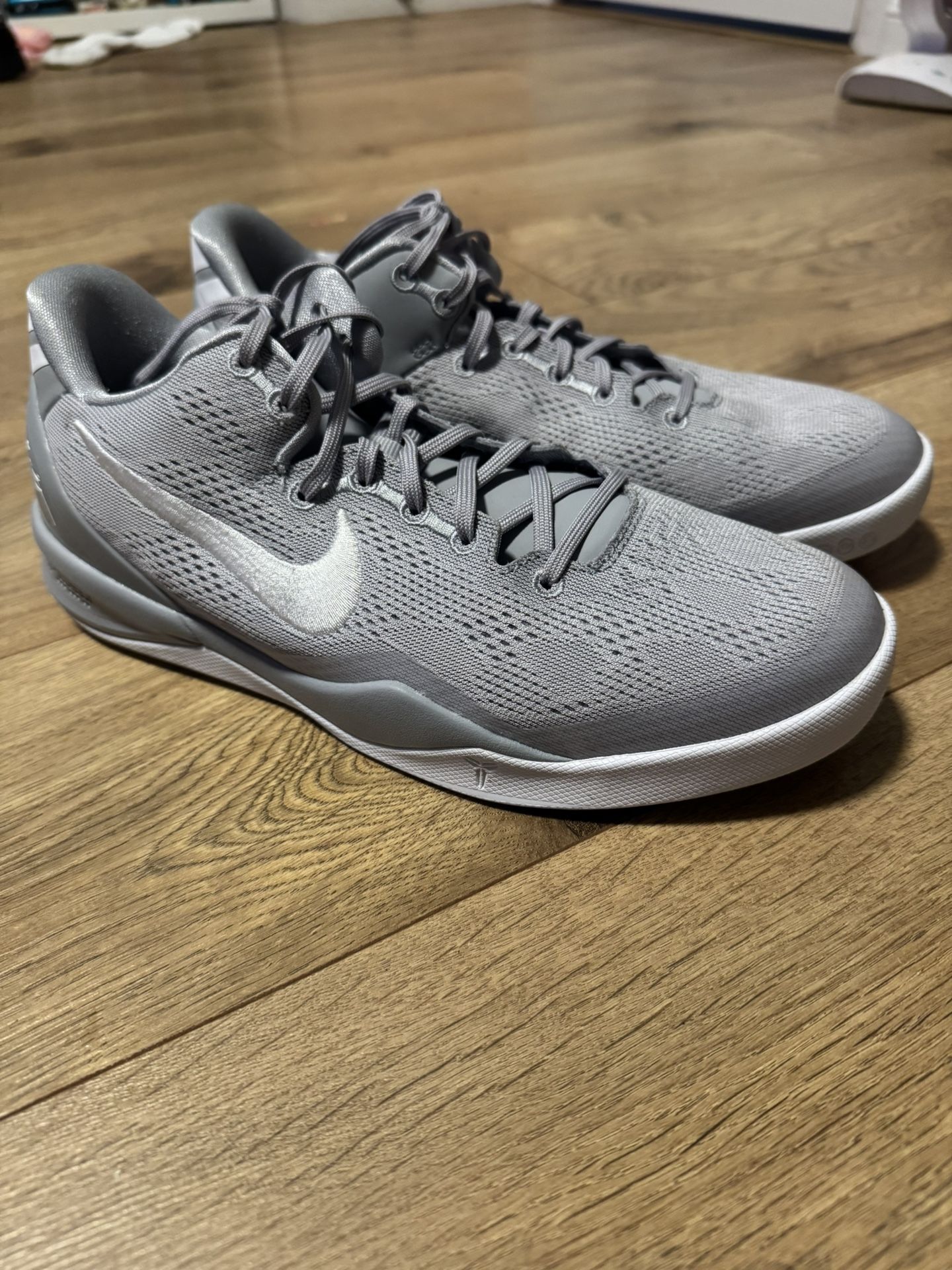 Kobe 8 Wolf Grey New With Box Size 6.5y
