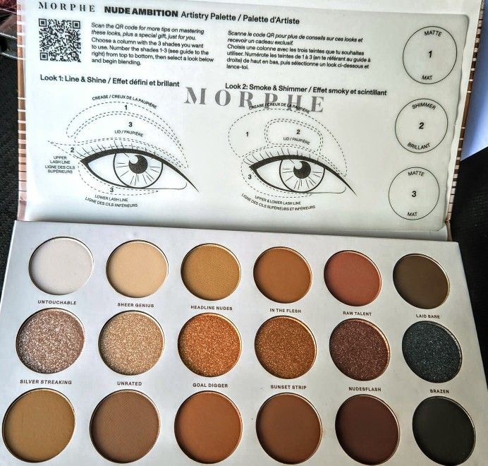 Morphe Eye Shadow Pallete