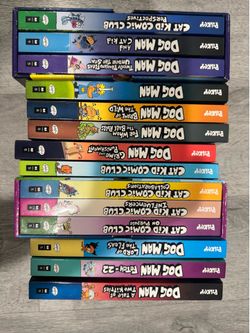 Dogman and cat kid books