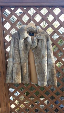 Rabbit Fur Coat (Med)