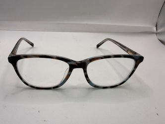 Ellen Tracy Pamplona Eyeglasses Frames only 50-15-130 Blue Tortoise Womens