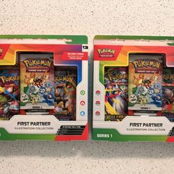 Pokemon Series 1 First Partner Illustration Collection 