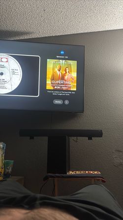 Samsung Tv 65in crystal UHD , speaker and subwoofer