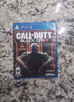 PS4 call of duty black ops 3 used like new