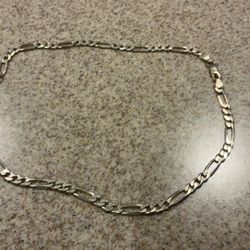 Mens Sterling Silver Chain (16”) Italy