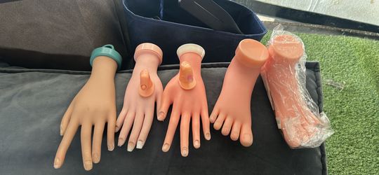 Nail Practice Hand, Practice Foot Mannequins