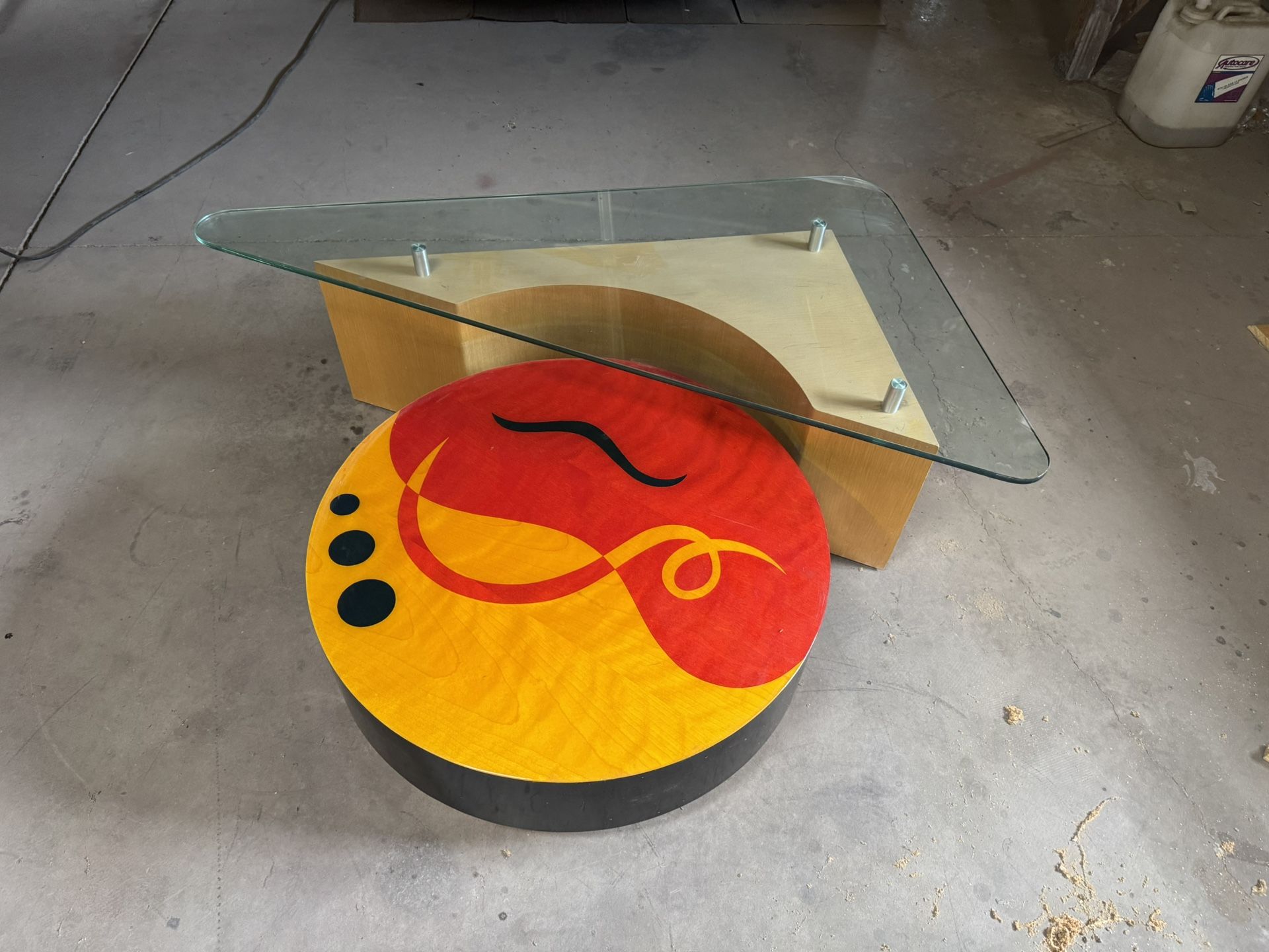 Coffee Table Glass Top