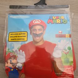 Super Mario accessorie kit (hat and gloves) $20