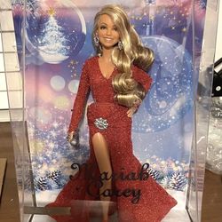 Barbie Mariah Carey Holiday Signature Christmas 2023 Doll Red Dress NEW IN HAND