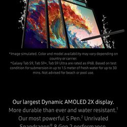 Samsung Ultra 9 512GB 14.6” Screen Tablet With Pen