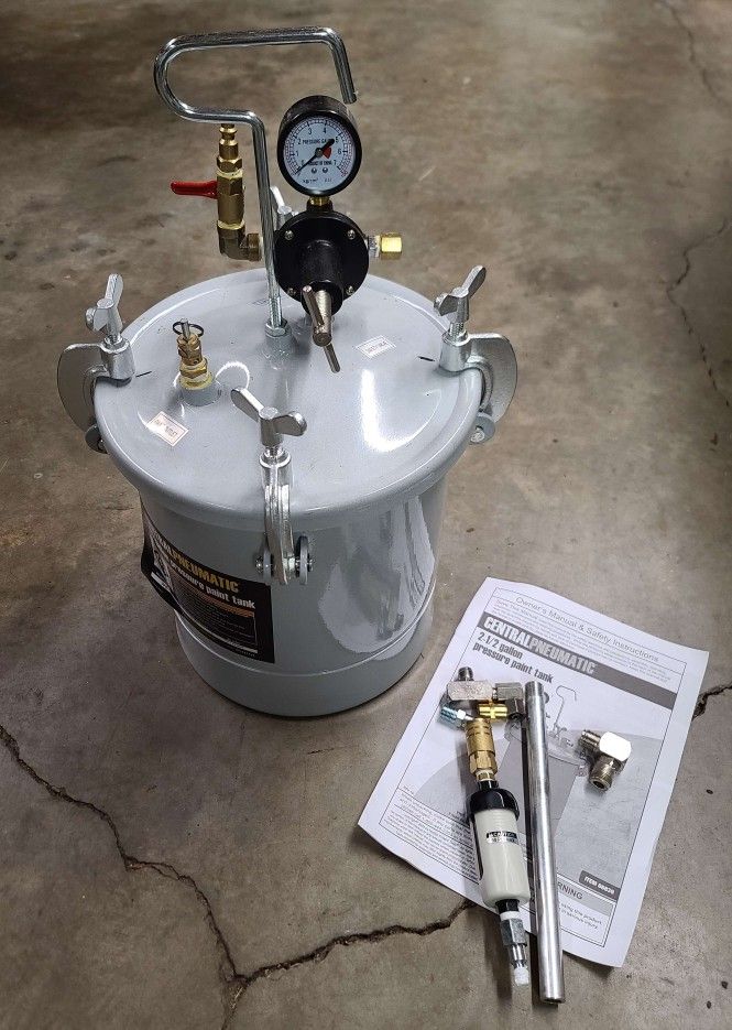 Paintpot / Silicone & Resin casting pressure pot