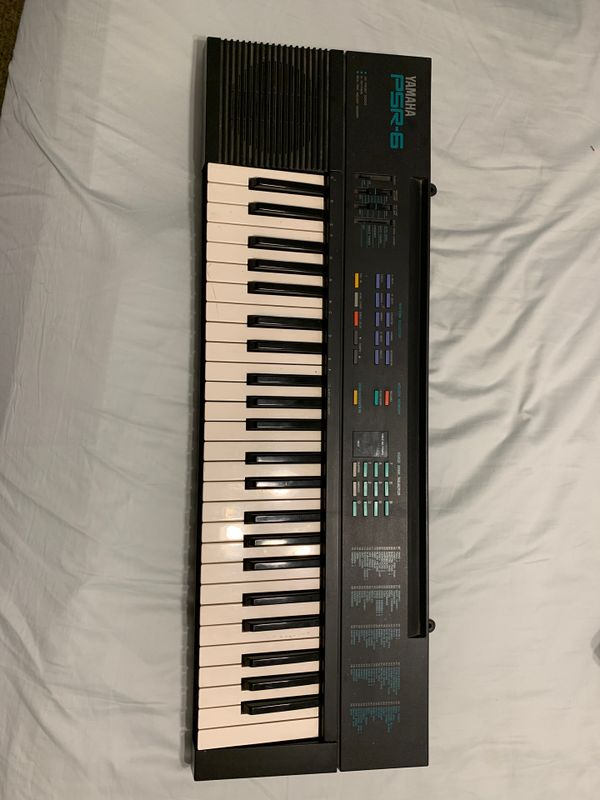 Yamaha PSR6 Portable Electronic Keyboard Synthesizer Portatone Vintage