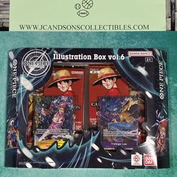 Bandai Trading Card Games One Piece Illustration Box Vol 6