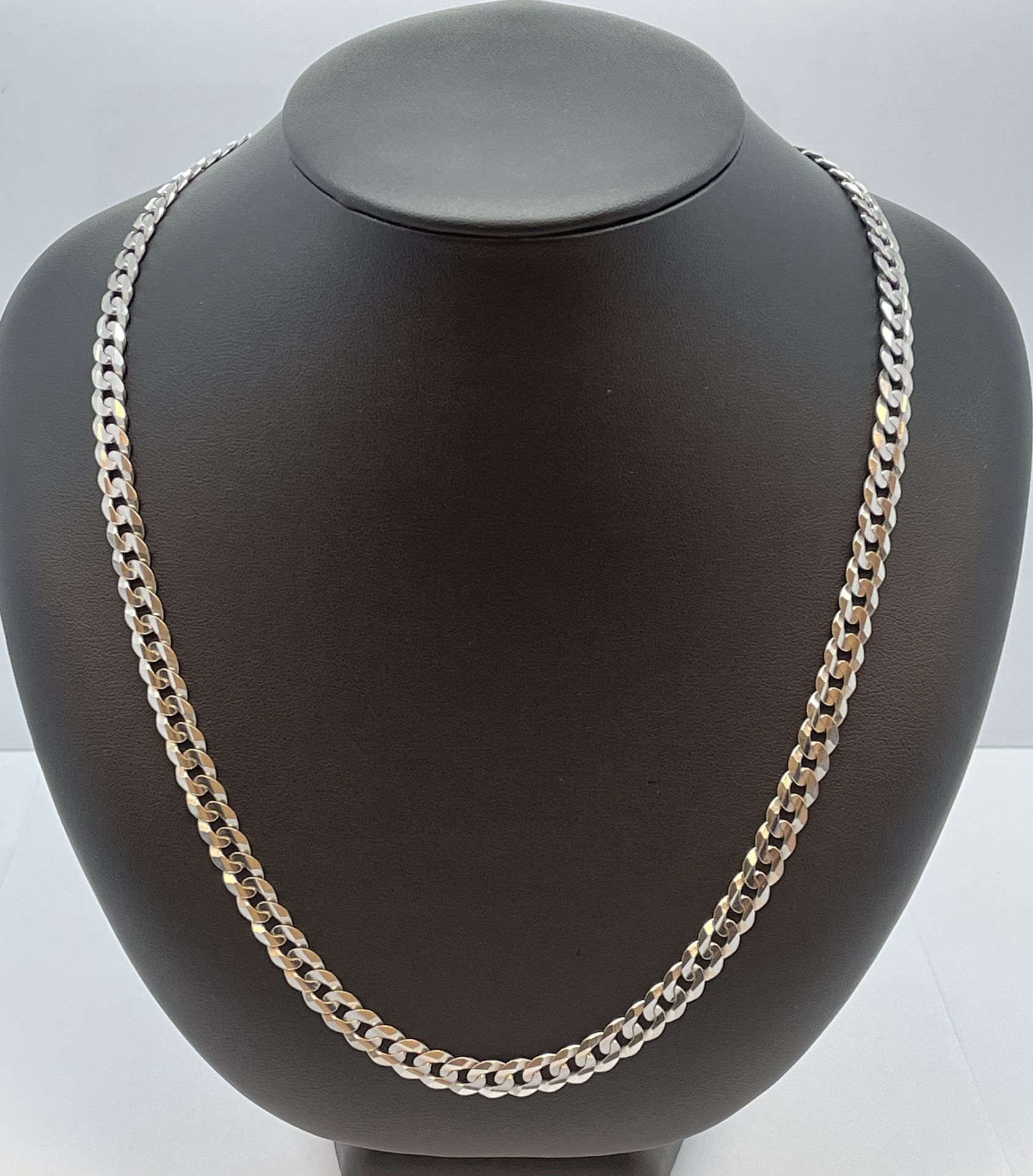 14K W/ Gold Cuban Chain.