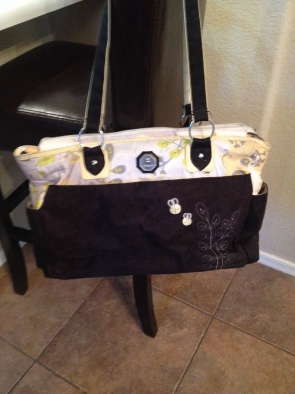 Limited Edition Bumble Bee Carter's big diaper bag