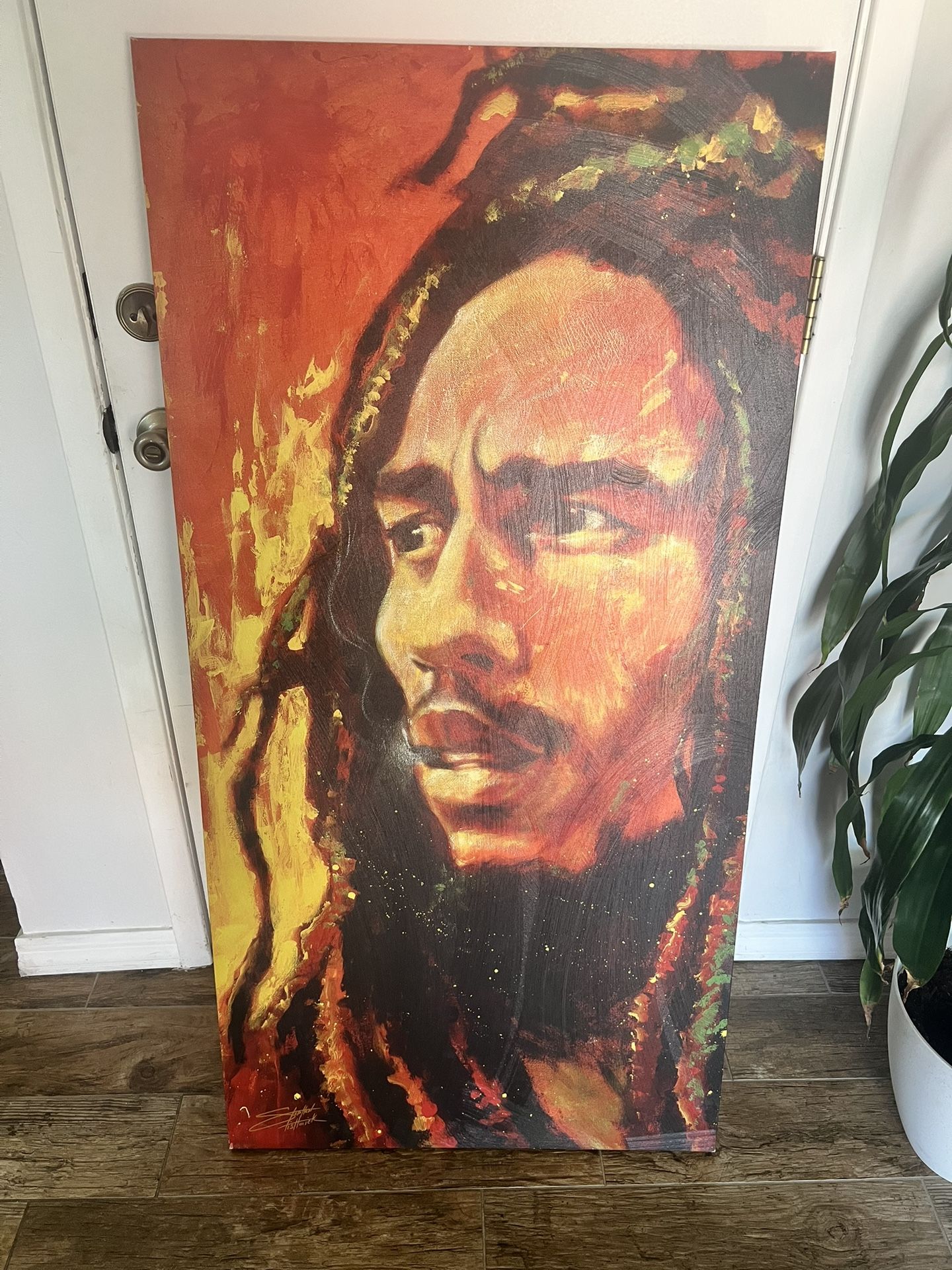 Bob Marley Painting 