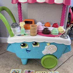 Leap frog ice cream Cart Toy for Kids