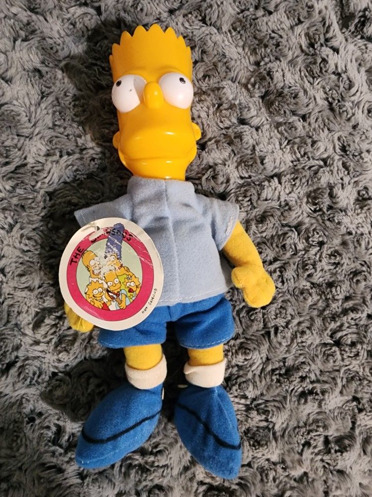 1990s Bart Simpson With Tag