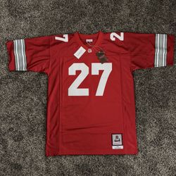 NEW MITCHELL & NESS OHIO STATE BUCKEYES LEGENDS EDDIE GEORGE FOOTBALL JERSEY XLT