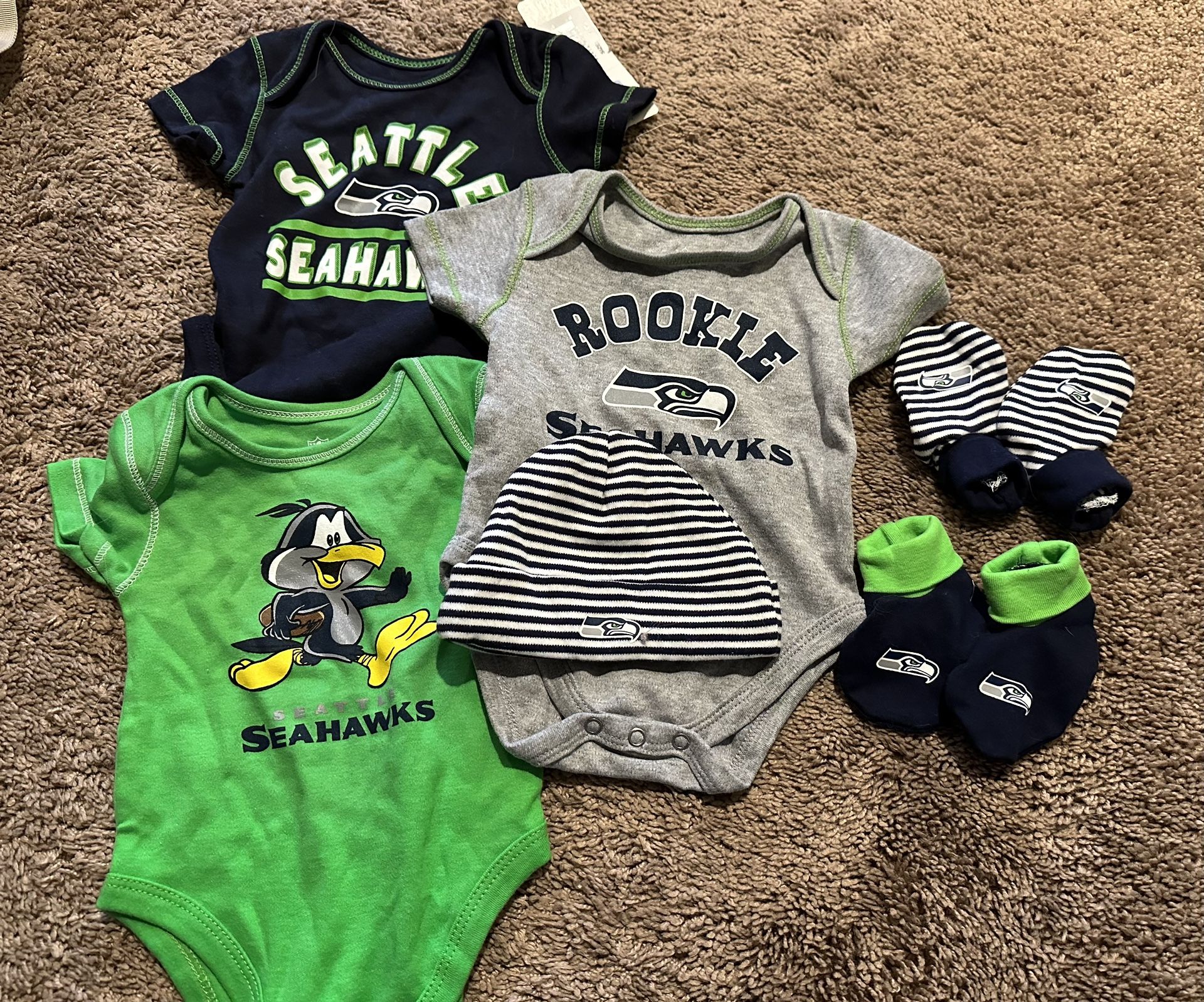 Seahawks Baby Set