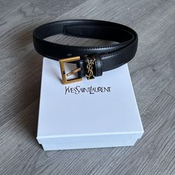 Luxury Women’s Gold YSL Belt