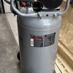 FORTRESS 26 Gallon, 175 PSI Ultra Quiet Oil-Free Vertical Shop/Auto Air Compressor