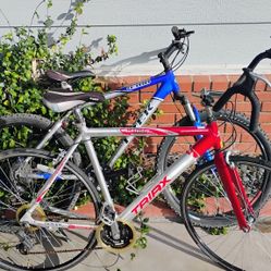 Two Aluminum Frame Bikes
