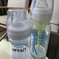 Philips Avent + Dr. Brown Bottles 