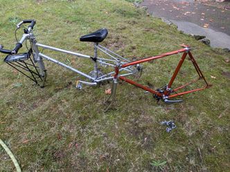 Winchester and Panasonic bike frames