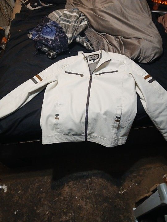 Leather Jacket Ccc Chor Clothing Company 75$ Or Best Offer