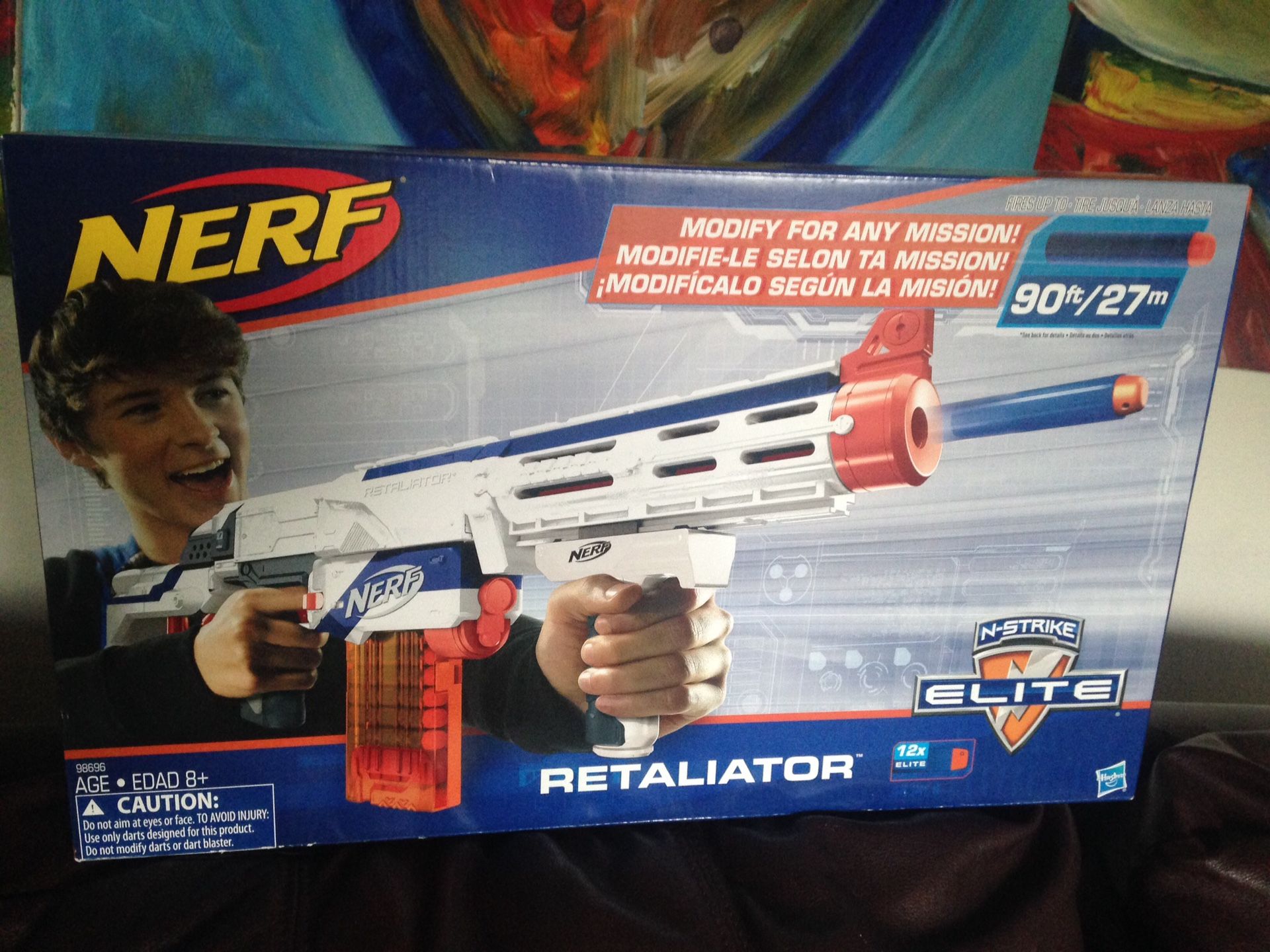 New in the box Nerf Retaliator Rifle