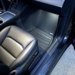 2025 Tesla Y Luxury Floor mats Parts