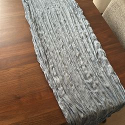 20 Dusty Blue Cheesecloth table runners