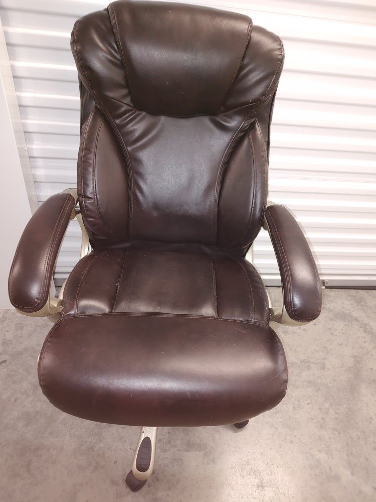 High Back Bonded Leather Office Chair