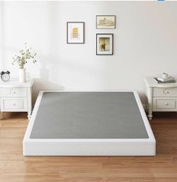 Box Spring Queen and Cover Set, 9 Inch High
