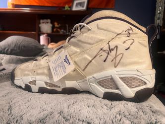 Shaquille O'neal Signed Reebok Basketball Shoe Salesman Sample 1997