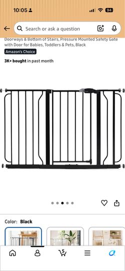 Extras-Wide Baby Gate / Pet Gate – Lightly Used – Excellent Condition