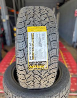 285/45/22 A plus All terrain 4 New Tires Installed and balanced