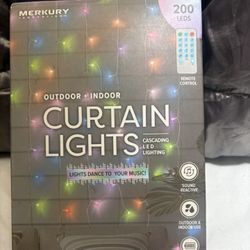 Mercury Outdoor & Indoor Curtain Lights 