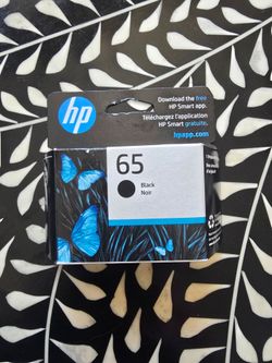 HP 65 Black Ink. Never opened