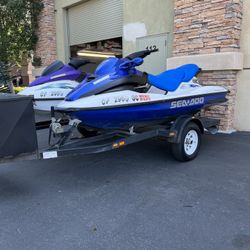 01 Sea’doos GTI / 00 Sea’doo GTX  HOSS TRAILER 00