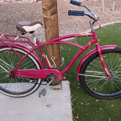 Beach cruiser Nel Lusso 26"-tires, 18"- frame,